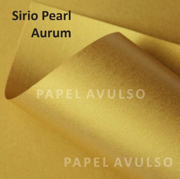 Papel Sirio Pearl Aurum