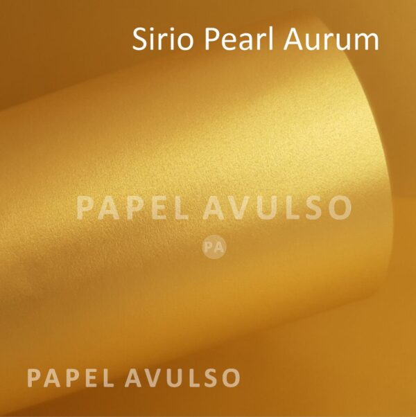 Papel Sirio Pearl Aurum