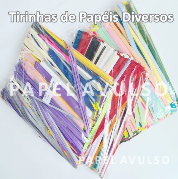 Tirinhas de Papéis Diversos