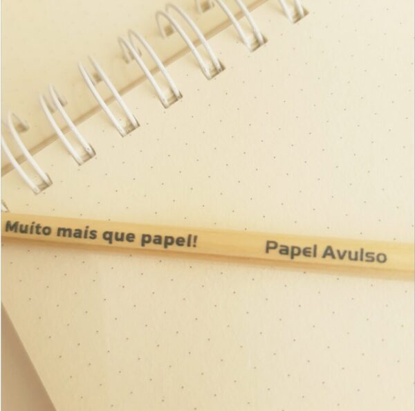 Sketchbook A5 c/Pólen pontilhado - Capa Rustica - Wire-o branco - Image 2