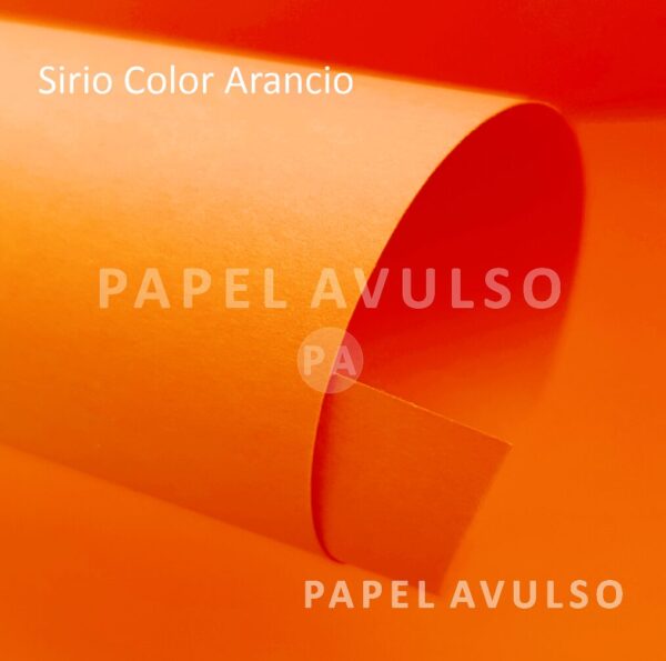 Papel Sirio Color Arancio