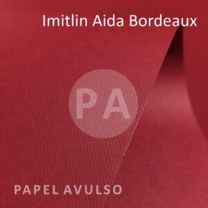 Papel Imitlin Aida Bordeaux (para revestimento)
