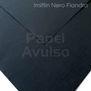Papel Imitlin Nero Fiandra (para revestimento)